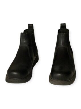 BRUNT Men's Black Work Boots – Size 11.5